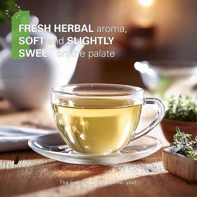 WT WEETEE Soursop Leaves Tea Bags 50 Count, Made with 100% Pure Soursop Graviola/Guanabana Leaves, Natural Caffeine-free Herbal Tea, Corn Fiber Tea Bags