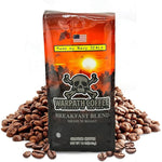 Load image into Gallery viewer, Warpath Coffee Whole Bean Coffee Medium Roast, Breakfast Blend, High Caffeine, Extra Strong Roasted 100% Arabica Coffee Beans Whole, Rich Aroma, Full Bodied Intense Cup, Created by Navy SEALs, 12oz