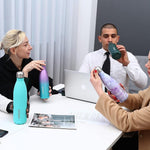 Load image into Gallery viewer, BJPKPK Stainless Steel Water Bottle 17Oz Double Wall Vacuum Insulated Bottle,Magnetite Turquoise