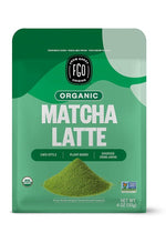 Load image into Gallery viewer, FGO Organic Matcha Latte Powder, 16 Ounce Bulk Resealable Bag, Japanese Matcha with Organic Cane Sugar, Lightly Sweetened, Packaging May Vary (Pack of 1)