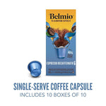 Load image into Gallery viewer, Belmio Decaffeinato Espresso Coffee Pods – Medium Roast – Smooth &amp; Aromatic - Nespresso Original Line Compatible – 10 Count (Pack of 10)