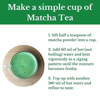 Heapwell Japanese Matcha – Premium & Ceremonial & AAA Grade Matcha Tea | Authentic Japanese Origin (1.05oz (30g), Ceremonial Grade)