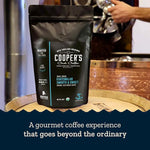 Load image into Gallery viewer, Guatemala Organic Cold Brew Coffee, Single Origin, Gourmet Beans, Tasting Notes of Milk Chocolate, Creamy Caramel &amp; A Hint of Orange, Medium Roast Coarse Ground Beans, 16 oz Coffee Bag