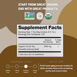 Load image into Gallery viewer, FGO Organic Pu'erh Tea, 100 Count, Eco-Conscious Black Tea Bags, Resealable Bag, Packaging May Vary (Pack of 1)