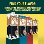 Load image into Gallery viewer, Wandering Bear Extra Strong Organic Cold Brew Coffee, Straight Black, 32 fl oz, 1 pack - Smooth, Organic, Unsweetened, Shelf-Stable, and Ready to Drink Cold Brew