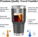 Load image into Gallery viewer, Personalized Tumbler with Pictures/Text- Custom Coffee Mug Cup 30 Oz with Lid - Customized Employee Appreciation Gifts - Christmas Gifts for Men Women - Customized By Enterprise (30 Oz-Print)