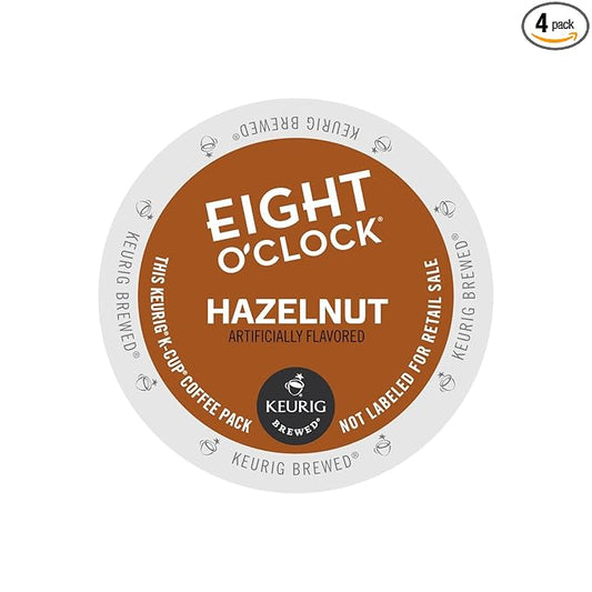 Eight O'Clock Coffee Hazelnut K-Cups, 48 K-Cups