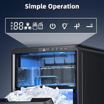 Load image into Gallery viewer, Antarctic Star Crescent Ice Maker, Slow-Melting Countertop Ice Maker, 27 Lbs/24H, 16Pcs in 15Mins, Self-Cleaning,24-Hour Timer, for Home/Kitchen/Office/Party