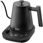 Load image into Gallery viewer, KLEAH Gooseneck Electric Kettle with Temperature Control - 0.8L Automatic Shut Off Tea &amp; Coffee Kettle, Hot Water Boiler Pour Over Coffee Kettle, 1200W Quick Heating Keep Warm, Black