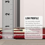 Load image into Gallery viewer, Ottomanson 20" x 59" Laundry Room Rug - Non-Slip Mat for Laundry &amp; Mudroom - Durable, Stain-Resistant, and Easy to Clean - Perfect for High-Traffic Areas - Runner Rug for Entryway Bathroom, Red