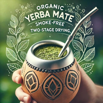 Tozzy Organic Unsmoked Yerba Mate Tea - 100 Count | Pyramid Tea Bags (Plant-Based & Eco-conscious) | Caffeine-Powered | Pure Ingredients