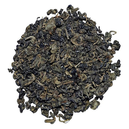 English Tea Store Organic Osprey Gunpowder Green Tea Pouches - 4oz | Loose Leaf Chinese Green Tea | Premium Zhejiang Leaves | Rolled for Freshness | Smooth Bold Taste