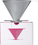 Load image into Gallery viewer, ATHIA Silver Stainless Steel Reusable Coffee Filter, Pour Over Cone Dripper with Fine Mesh, Paperless &amp; Eco-Friendly Design, Fits Most Mugs, Carafes &amp; Coffee Makers (Silver, Standard)