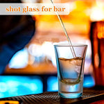 Load image into Gallery viewer, Ruckae 12 Pack 1oz Shot Glasses Set with Heavy Base Gradient Colorful Shot Glasses Bulk for Vodka Tequila Whiskey Liquor