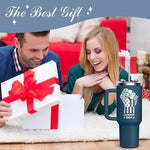 Load image into Gallery viewer, Personalized Tumbler with Pictures Text Name, Custom Double Wall Insulated Tumbler, 20oz Coffee Tumbler with lid and straw, Personalized Birthday Gifts for Women Men Friend Christmas (40oz Engraved)