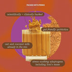 Load image into Gallery viewer, Clevr Blends Chai Tea Latte, Instant Superfood Powder Blend with Oat Milk, Lions Mane, Reishi Mushroom, Black Tea, Organic Spices, Coconut Cream, Ashwagandha, Oprah’s Favorite Things 2022, (30 Lattes)