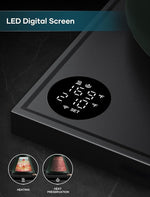 Load image into Gallery viewer, Electric Kettle, Gooseneck Electric Kettle, ±1℉ Precise Temperature Control, Stainless Steel Interior, Quick Heating for Pour Over Coffee, Tea &amp; Boiling Water, 0.9L (Forest Green)