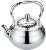 Load image into Gallery viewer, SANQIAHOME Stainless Steel Teapot With Removeable Infuser 71 oz (2000ml) Thickened Mirror Polished Stovetop Tea Maker for Herbal and Infusion