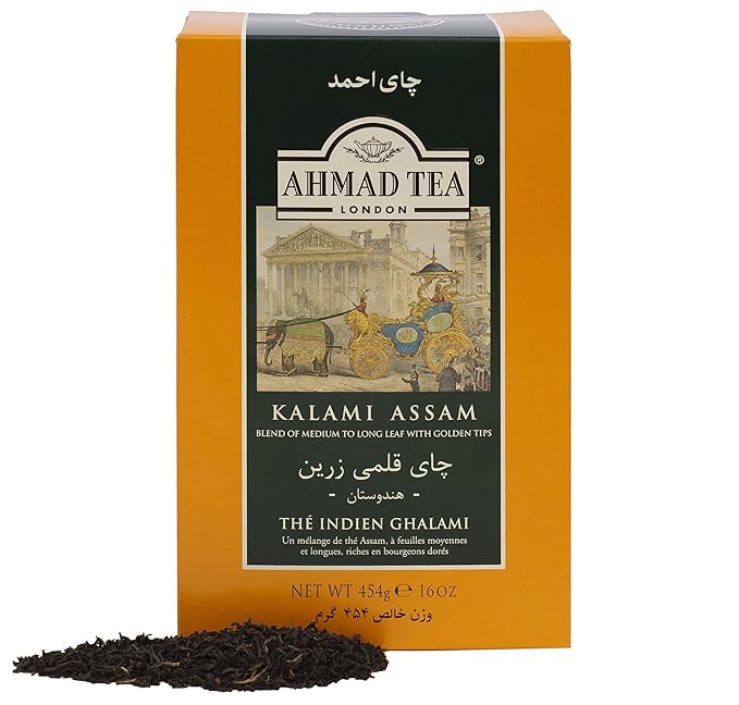 Ahmad Tea London Kalami Assam Loose Tea, 16 Ounce