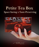 Load image into Gallery viewer, EZR Leaf Apple Cinnamon Rooibos Tea Caffeine Free Decaf Herbal Tea, 20 counts 2.1 Once Pyramid Tea Bags, Naturally Sweet, Relaxing Sleep Blend