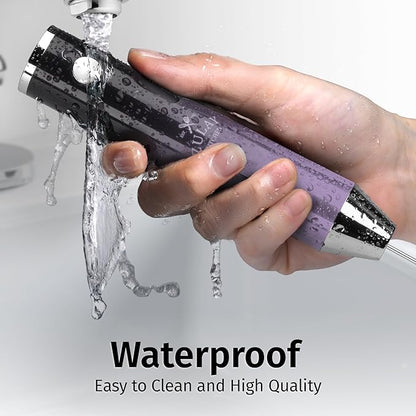 Zulay Kitchen Lux Rechargeable Milk Frother Handheld - Powerful 2-Speed Motor, Fully Waterproof, 2000mAh Battery - Drink Mixer For Latte, Cappuccino, Matcha, Protein Powder - Galaxy