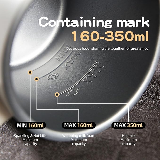 Milk frothing machine，Automatic milk frother，Electric for Hot & Cold Froth, Froth Or Heat Milk，Multifunctional milk frother，Automatic off & Easy Cleaning, Silent Operation (White)