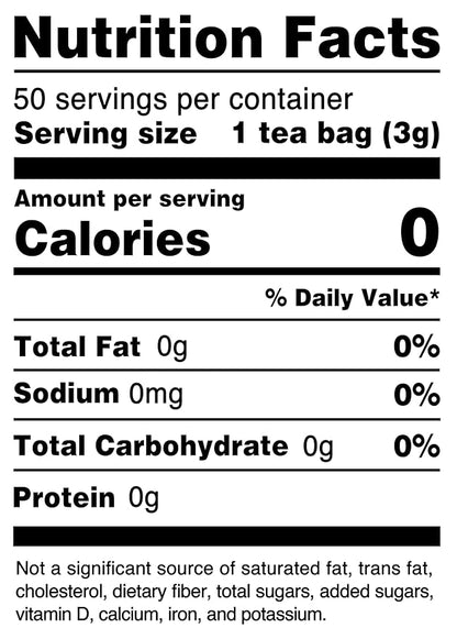 FullChea - Chicory Root Tea, 50 Teabags - Pure Chicory Root Herbal Tea - Coffee Alternative - Non-GMO - Caffeine-free - Support Liver Health & Rich in Antioxidants