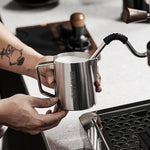 Load image into Gallery viewer, MHW-3BOMBER Espresso Milk Frothing Pitcher Steaming Pitcher Stainless Steel Milk Coffee Cappuccino Latte Art Barista Cup 20oz/600ml (Sanding) P5136S-OS