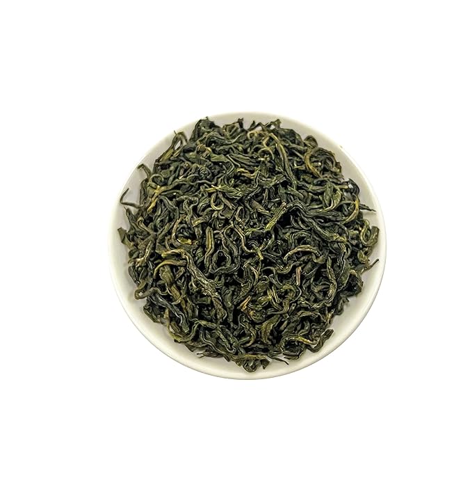 TIAN HU SHAN Green tea loose leaf, 8 Ounce (Pack of 1)