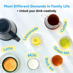 Load image into Gallery viewer, DmofwHi Gooseneck Electric Kettle(1.0L),1000W Electric Tea Kettle of 304 Stainless Steel,Auto Shut off,Water Kettle for Coffee and Tea-Grey