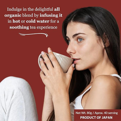 DoMatcha Digest Blend - Green Mix, 2.82 oz - Digest Health Blend with Mulberry, Jerusalem Artichoke & Organic Matcha for Vitality & Focus - Soothing Tea Experience - Product of Japan