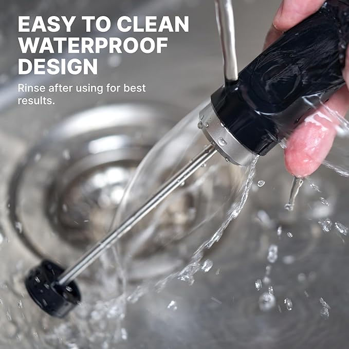 Subminimal NanoFoamer V2 Performance Milk Foamer | NEW Model Edition | Waterproof, Dual-Speed, Stainless Steel | Microfoamed Milk in 30 Seconds, Barista-Style Coffee Drinks Home