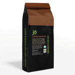 Load image into Gallery viewer, SOME FUN JO: 10 oz, Organic Half Caff Ground Coffee, 50/50 Regular/Decaf, Medium Dark Roast, Rich Tasting Notes, USDA Organic, Kosher, Fair Trade Certified, Gluten Free, Chemical Free