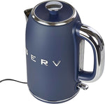 Load image into Gallery viewer, Servappetit Electric Retro Serv Kettle Navy Blue