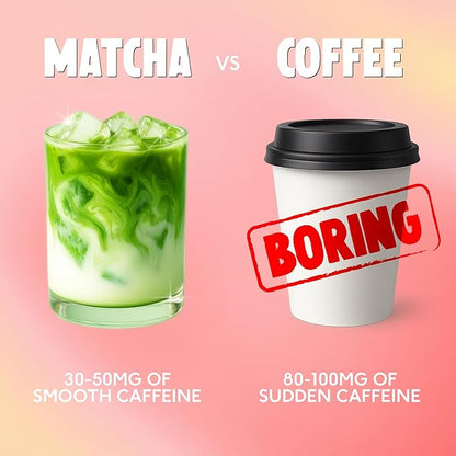 Perfect Ted Matcha | Summer Berry 75g | Ceremonial Grade Matcha Latte Powder | Japanese Matcha Tea Powder | Matcha Fuel (30 Servings)