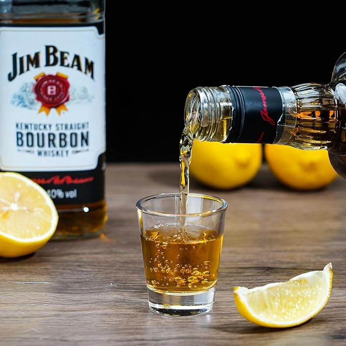 BCnmviku 1.5 oz Shot Glasses Sets with Heavy Base, Clear Shot Glass (4 Pack)