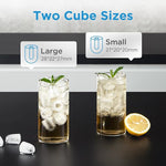 Load image into Gallery viewer, Midea MERI26B1AGN Countertop Bullet-Ice Maker, 8 Ice Bullets Ready in 6 Minutes, 26lbs/24H, Self-Cleaning Function with Ice Scoop and Basket for Home/Office/RV