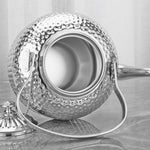 Load image into Gallery viewer, SANQIAHOME Antique 1.5L (50Oz) Stainless Steel Teapot with Infuser Silver