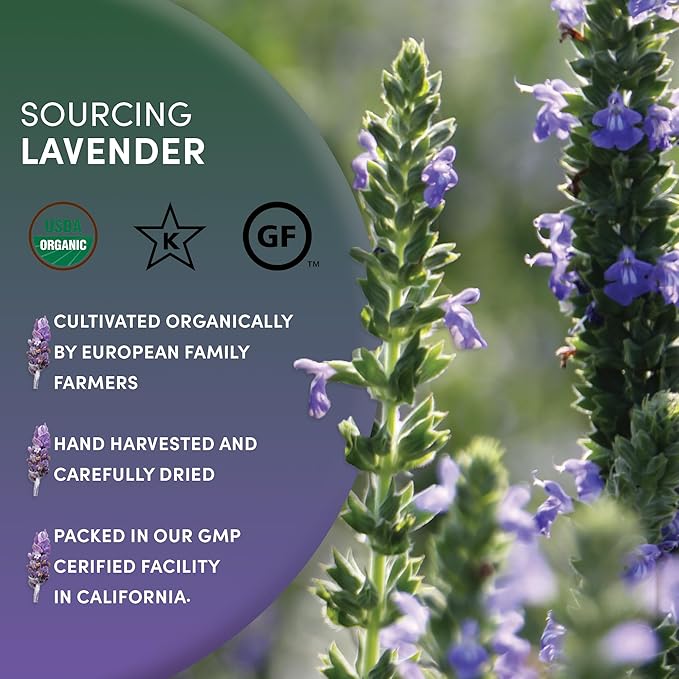 Worldwide Botanicals Organic Lavender Flowers, 4 ounces, Pure European Lavender buds, Perfect for Aromatherapy, Sachets, Wedding celebrations, Tea flavoring, Eye pillows Scenting The Home