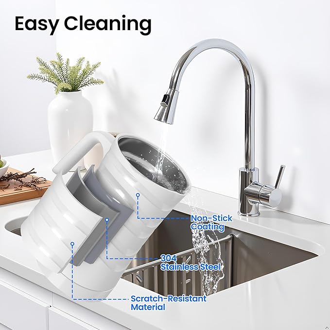 Milk Frother, SAIBOKE 4-in-1 Electric Milk Steamer，Automatic Hot & Cold Foam Maker, 11.80oz/350ml Milk Warmer for Latte, Cappuccinos, Macchiato. Ultra-Quiet Working & Automatic Shut Off.