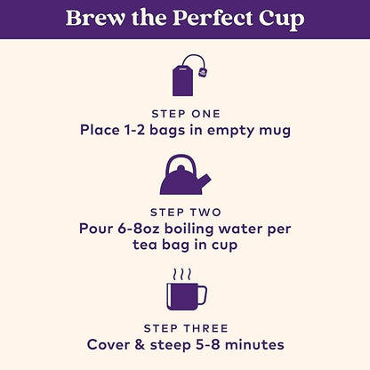 ORGANIC INDIA Tulsi Sleep Herbal Tea - Holy Basil, Ashwagandha, Chamomile, Night Time Tea for Bedtime, Stress Relieving & Relaxing, Immune Support, USDA Certified Organic - 18 Infusion Bags, 3 Pack