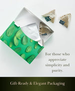 Load image into Gallery viewer, EZR Leaf Mint Herbal Tea, Caffeine Free Decaf, Pyramid Tea Bags 20 Counts 2.1 Once German Peppermint, Lemongrass, Licorice Blend for Relaxation, After-Meal, Bedtime