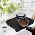 Load image into Gallery viewer, 6 Inch Large Capacity Design Espresso Knock Box Tamping Mat Espresso Machine Accessories Set of 2 with Removable Knock Bar and Anti-Slip Base for Home Office Barista Tools for Bar Shop