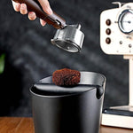 Load image into Gallery viewer, Espresso Knock Box 5inch, Coffee Knock Box Silicone Coffee Tamper Mat Espresso Machine Accessories, Come with Removable Knock Bar and Anti-Slip Base for Home Office, Barista Tools for Bar Shop