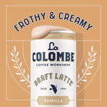 Load image into Gallery viewer, La Colombe Coffee, Vanilla Draft Latte, 11 fl oz Cans (Pack of 12), Coffeehouse Quality Cold Brew, Specialty Grade Coffee Beans, Ready-to-Drink On-the-Go
