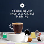 Load image into Gallery viewer, Organic USDA Café Romano Coffee Aluminum Espresso Pods For Nespresso Original Machine 100 Pack Italian Espresso Coffee (Variety pack)