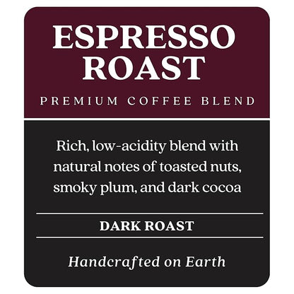 Copper Moon Dark Roast Whole Bean Coffee, Espresso Blend, 5 Lb
