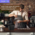 Load image into Gallery viewer, Coffee Knock Box Shock-Absorbent Durable Barista Style Knock Box With Removable Knock Bar and Non-Slip Base Gift (Square Coffee Knock Box)