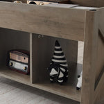 Load image into Gallery viewer, VINGLI Farmhouse Lift Top Coffee Table, Rustic Grey with Storage Shelf/Hidden Compartment, Mesa De Centro para Sala