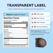 Coffee Concentrate - Limited Release Flavors - Cold Brew Coffee, Perfect for Hot or Iced Instant Coffees, Hot Drinks, Cold Brew Concentrate, 35 Servings - Cookies N’ Cream